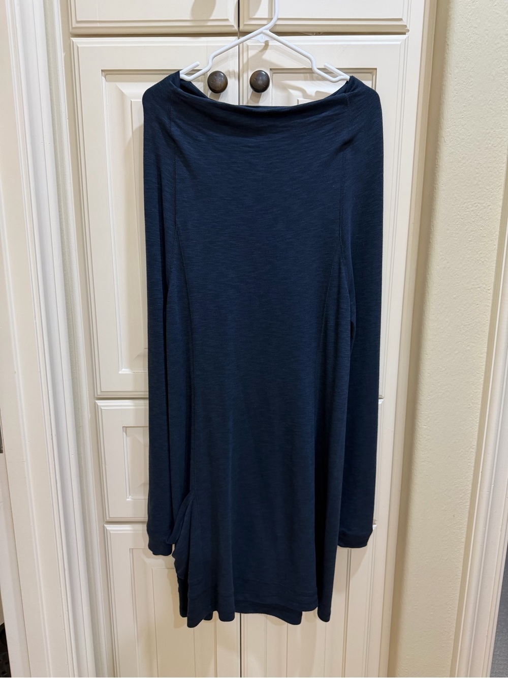 Horny Toad Navy Blue Midi Dress